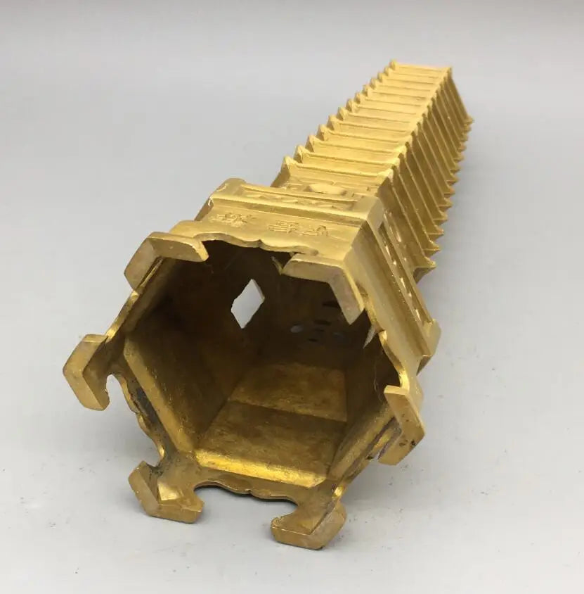 China brass Wenchang tower crafts statue