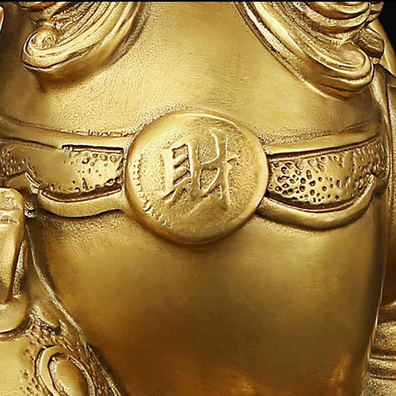 1 Pairs Money Copper Brave Ornaments Metal Decorations  Piqiu Ornament Home Living Room Housewarming Gifts