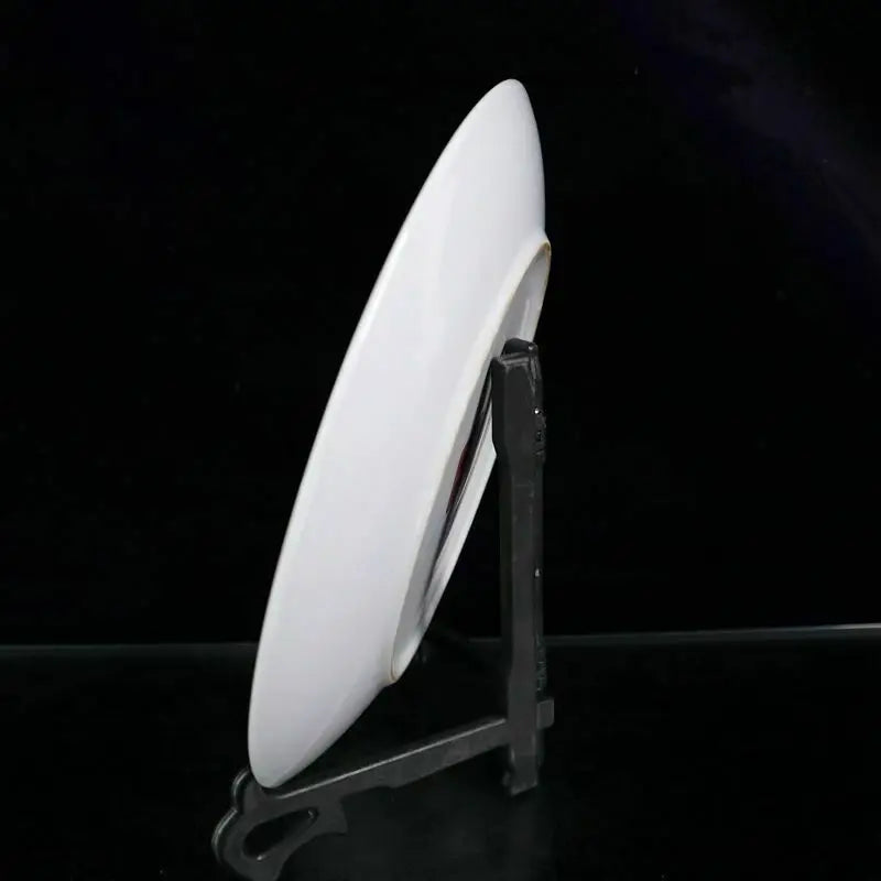 China Old porcelain Famille rose pattern appreciation plate