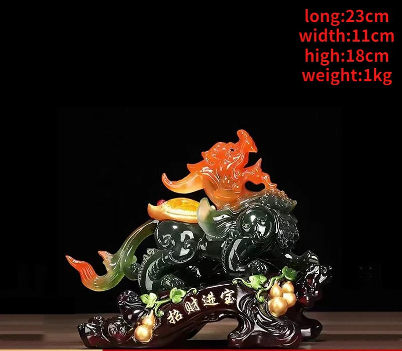 Fortune Brave Ornament Home Living Room Entrance Cabinet TV Cabinet Wine Cooler Desk Decorations Business Gifts