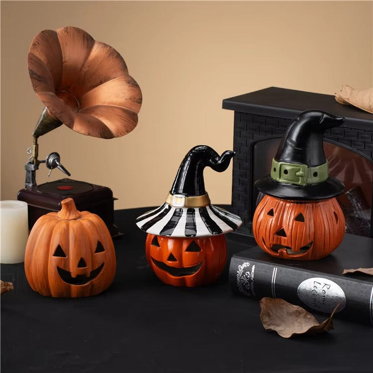 Nordic Home Decor Item Halloween Home Decoration Pieces Ceramic Pumpkin Ornament Decoration