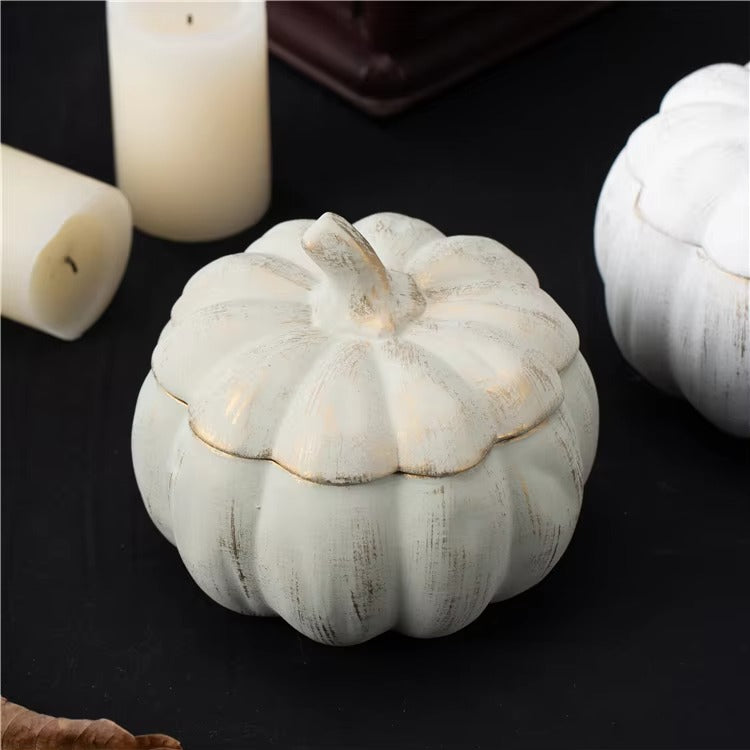 Modern Nordic Ceramic Sculpture Home Living Room Decoration Creative Pumpkin Ceramic Home Decor