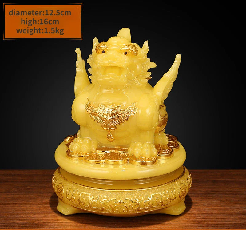 Inviting Wealth Brave Ornament Rotating Golden Toad Treasure Bowl Housewarming Business Gifts Living Room Wine Cooler Decor