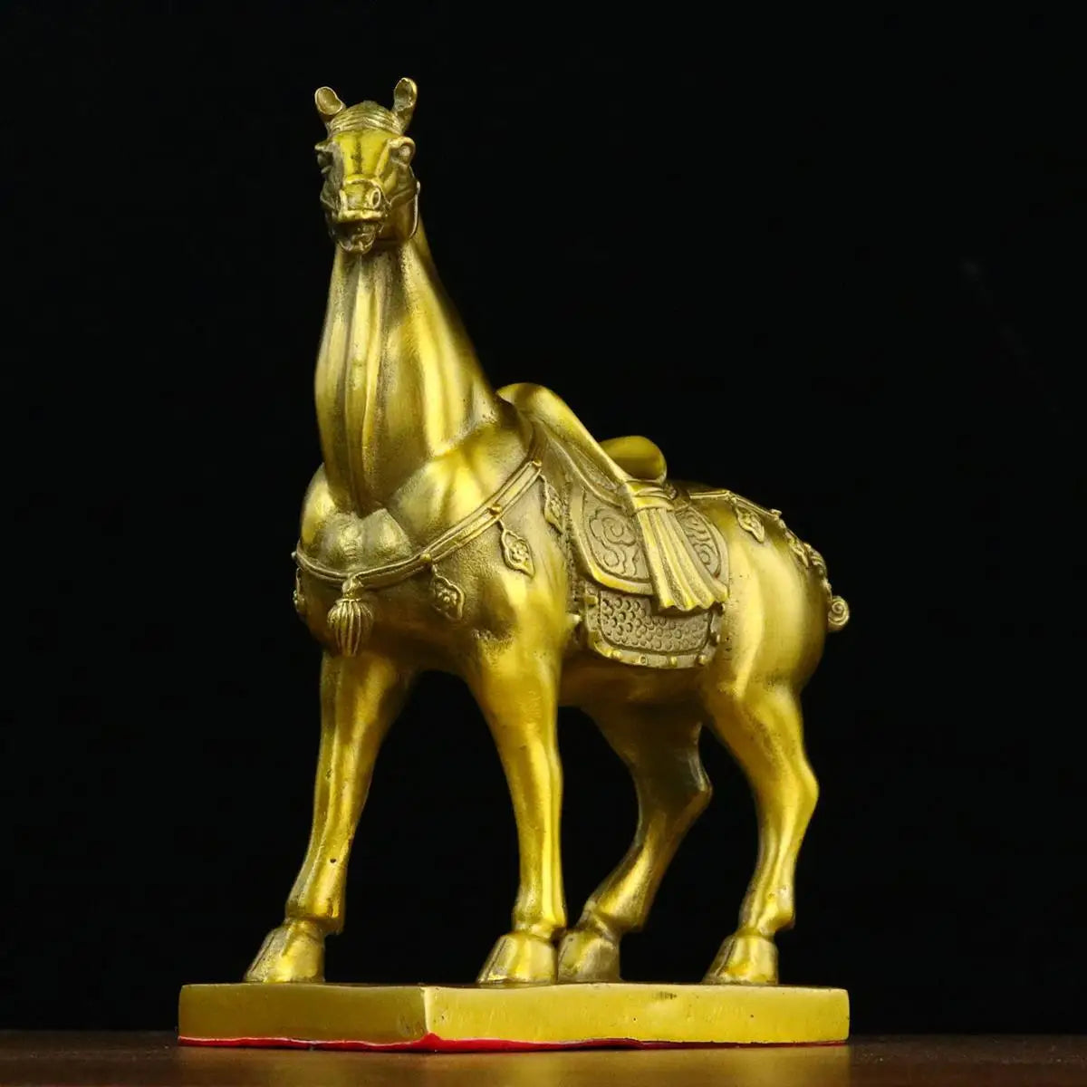 Pure Copper Horse Ornament Horse To Success Office Fortune Household Living Room Decorations